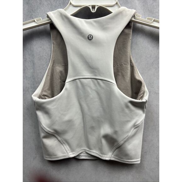 Lululemon Wunder Train Racerback Tank Top Light Support Cream Otmeal Siz… - Picture 8 of 9